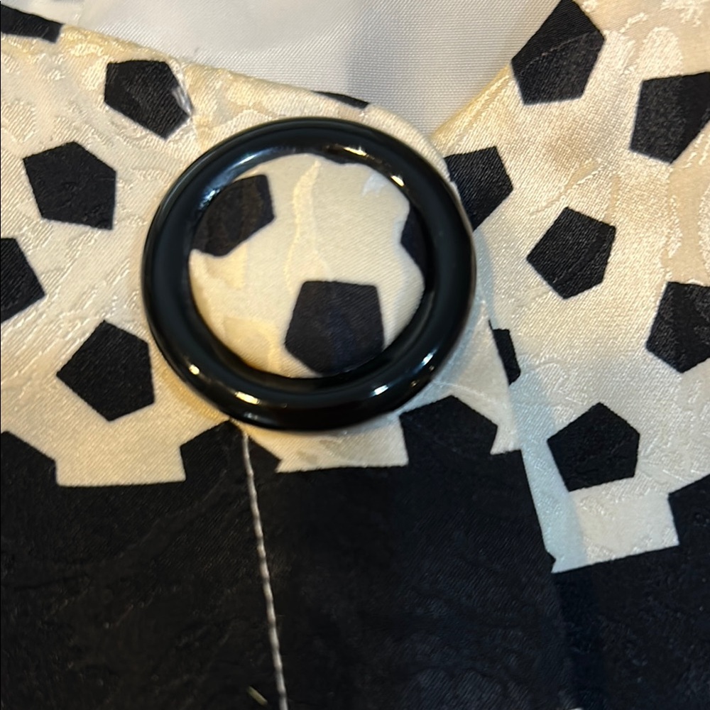 Vintage post modern 1980s silk top Anne Crimmins  for Umi Collections color pop - Picture 11 of 11
